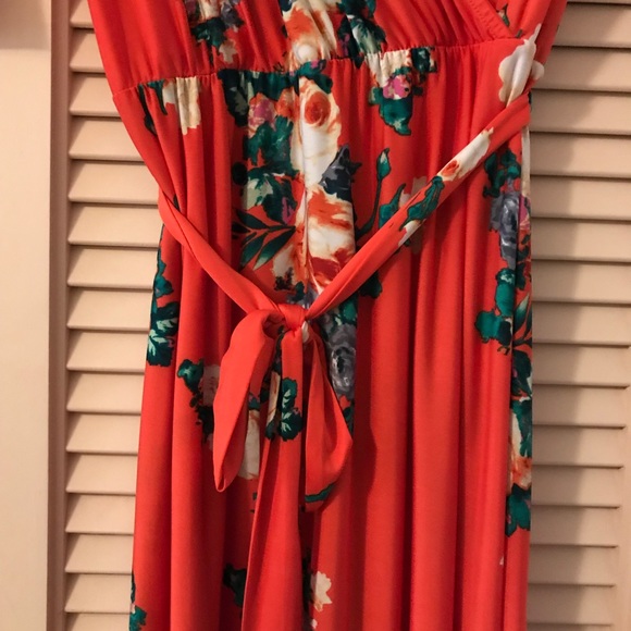 Floral maxi dress - Picture 3 of 4